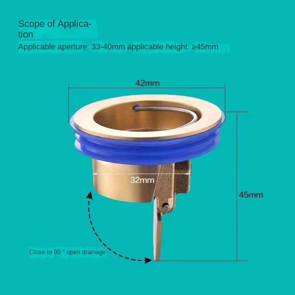 Revolutionary Anti-Odor Floor Drain Filter - Keep Your Home Fresh and Clean!