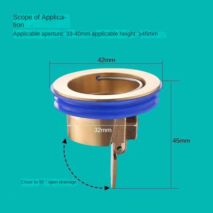 Revolutionary Anti-Odor Floor Drain Filter - Keep Your Home Fresh and Clean!